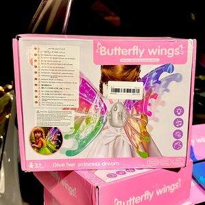 Butterfly wings for girls. Halloween costume!!!